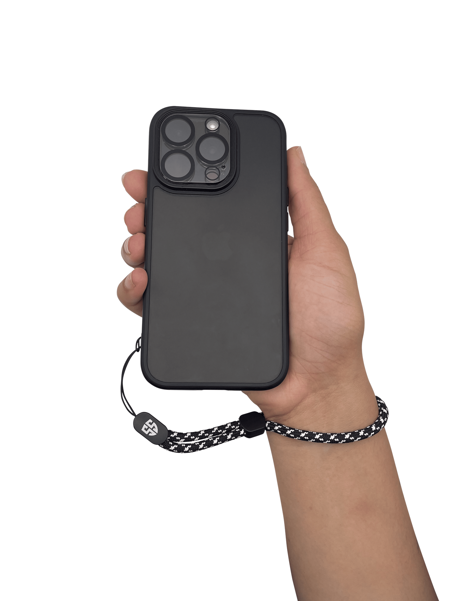 Snatch Stoppers Anti Theft Phone Strap, Durable Phone Lanyard, Black & White
