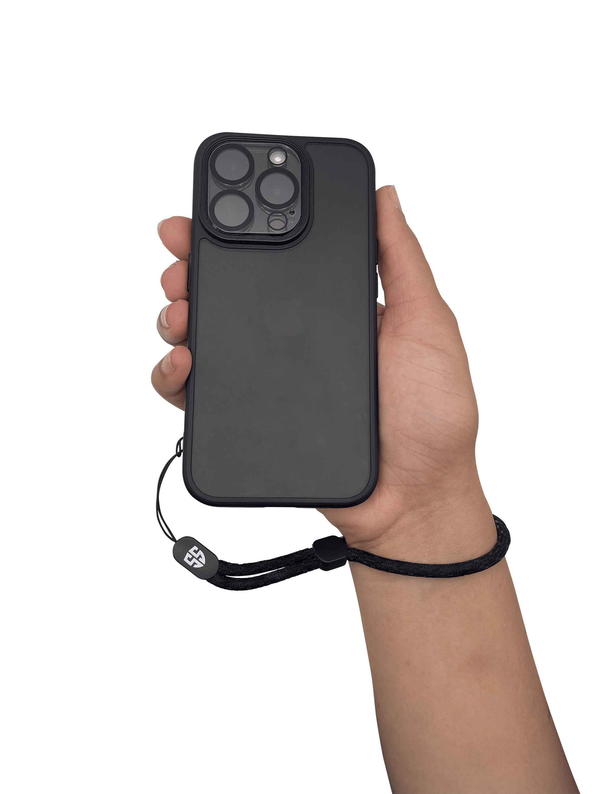 Snatch Stoppers Anti Theft Phone Strap, Durable Phone Lanyard, Solid Black